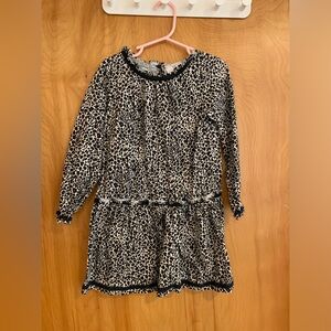 Hanna Andersson animal print dress, size 5